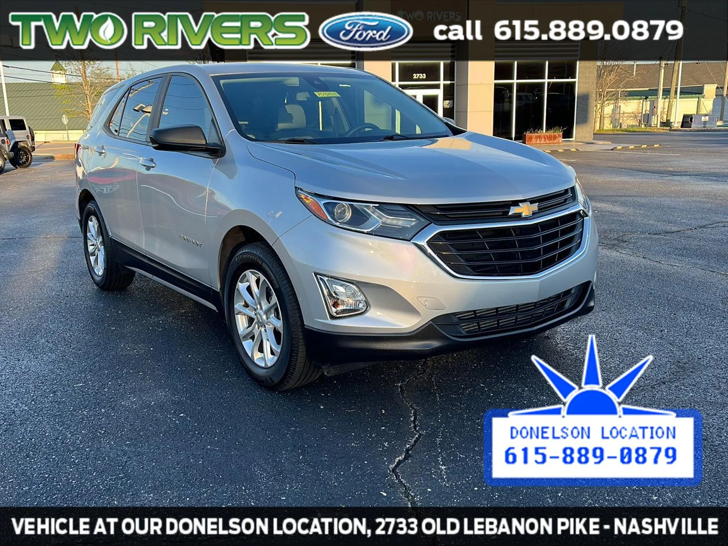 Used 2020 Chevrolet Equinox LS with VIN 2GNAXHEV6L6103851 for sale in Mt. Juliet, TN