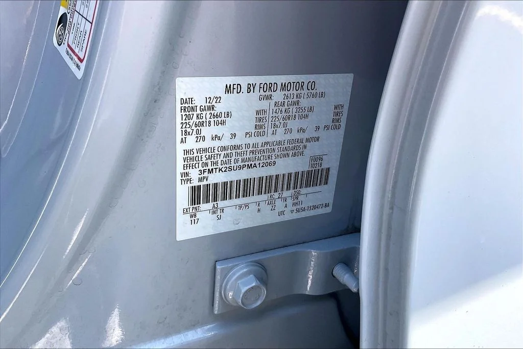 Certified Used 2023 White Metallic Ford California Route 1 image 34