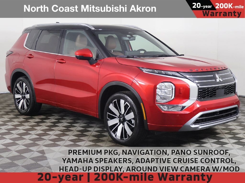 New 2025 Red Mitsubishi SEL image 1