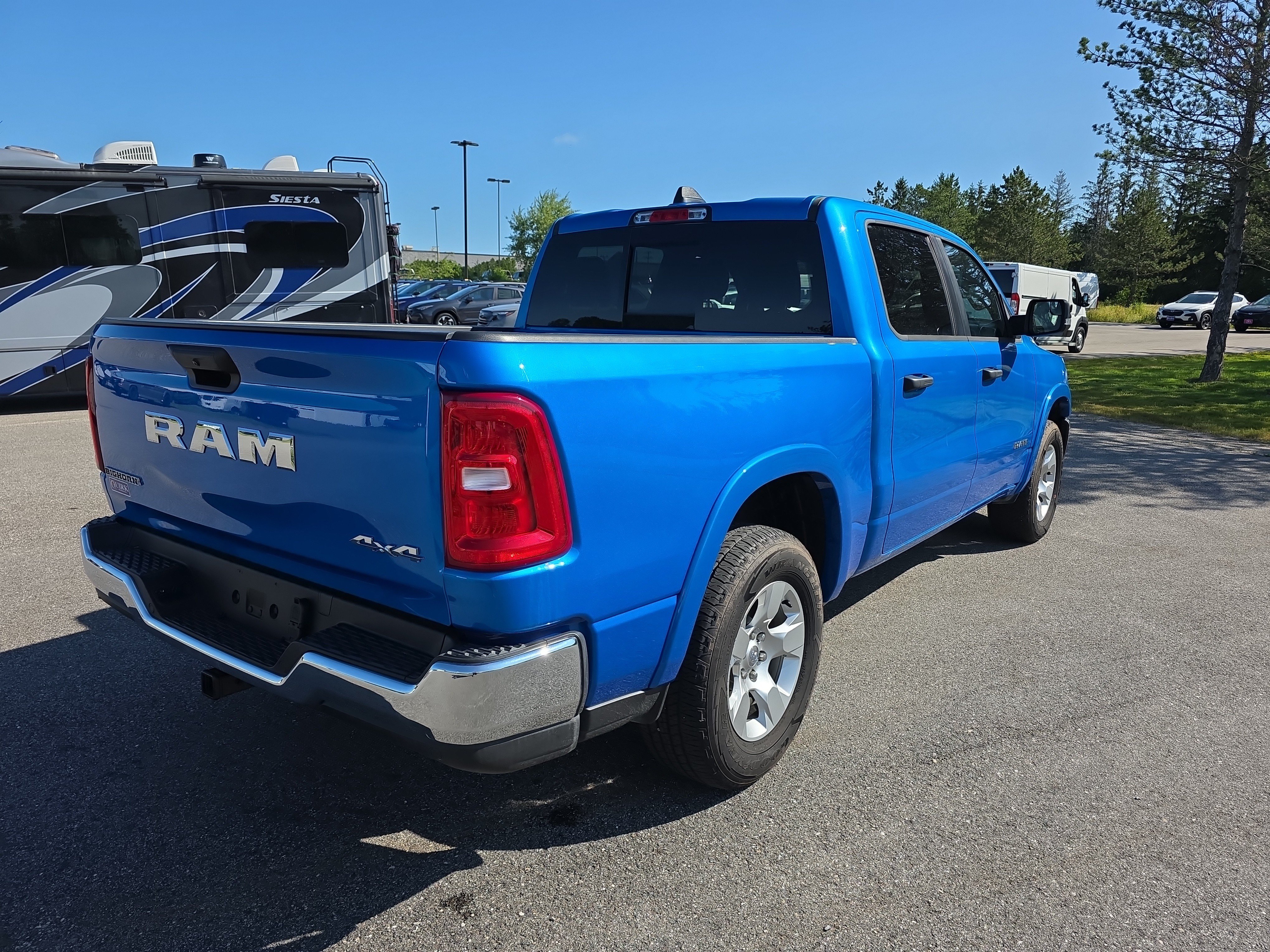 Used 2025 Hydro Blue Pearlcoat Ram Big Horn image 5