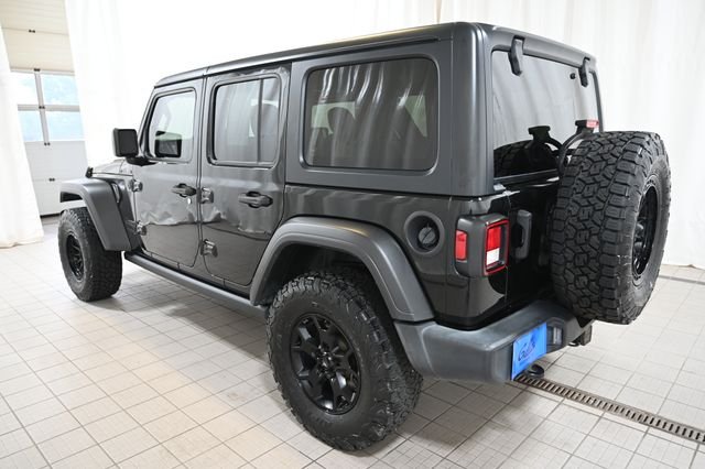 Used 2021 Black Jeep Unlimited Willys image 10