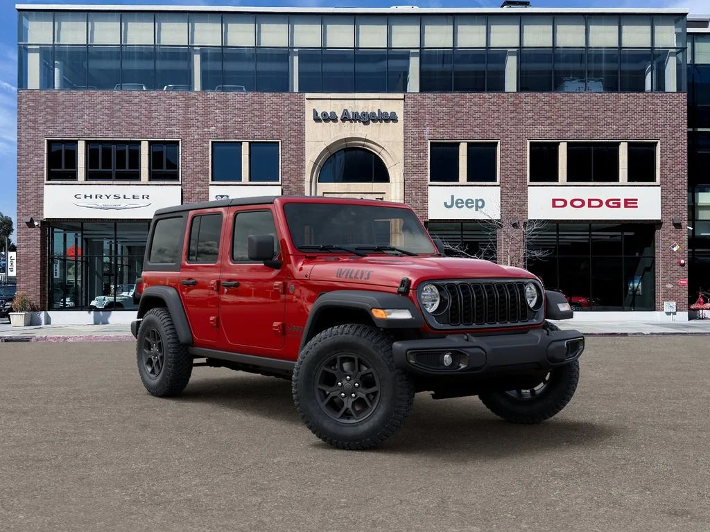 New 2026 Red Jeep Willys image 5