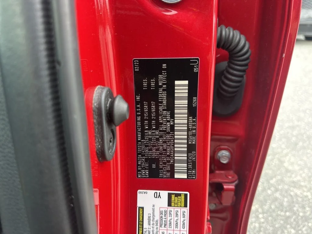 Used 2023 Red Toyota LE image 27