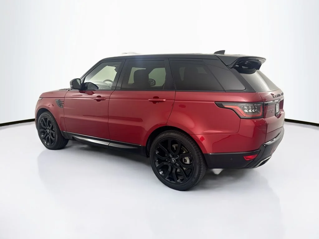 Used 2021 Red Land Rover HSE Silver Edition image 7