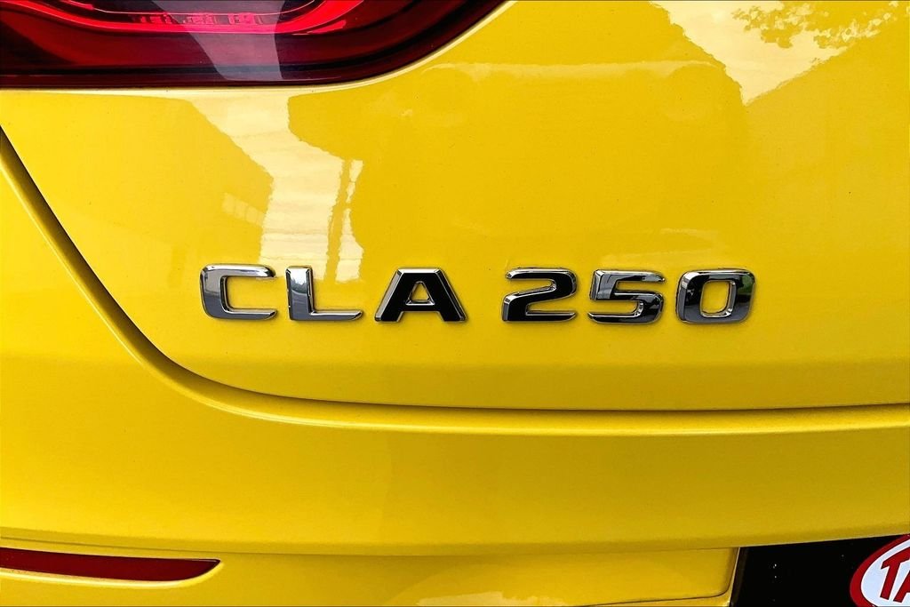 Used 2020 Yellow Mercedes-Benz CLA 250 image 24