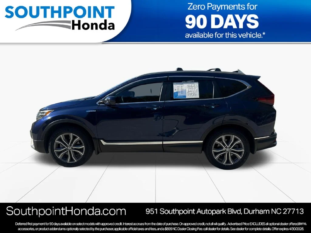 Certified Used 2022 Obsidian Blue Pearl Honda Touring image 4