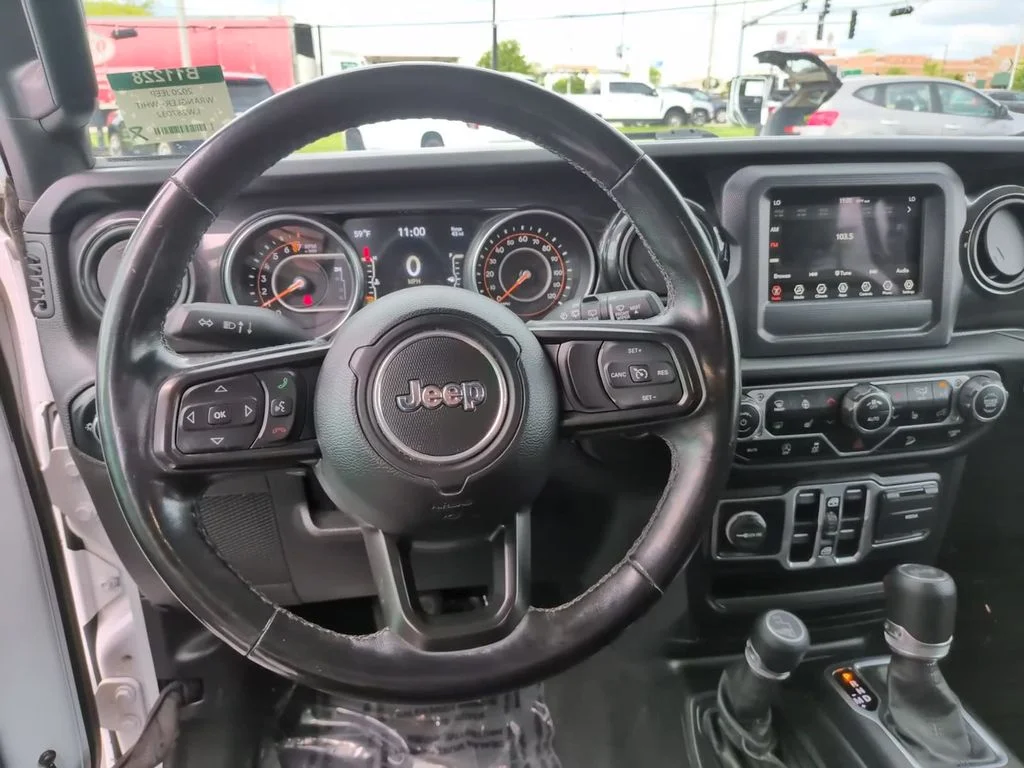 Certified Used 2020 White Jeep Unlimited Sport Altitude image 28