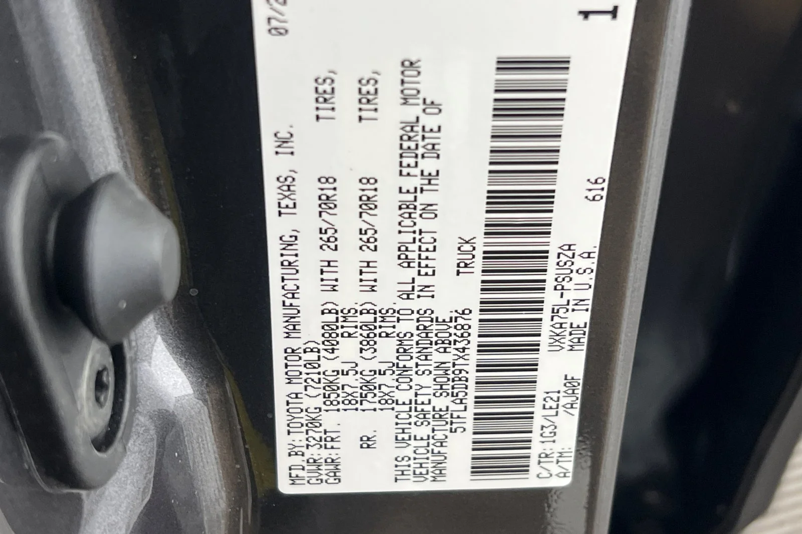 New 2026 Magnetic Gray Metallic Toyota  SR5 image 20
