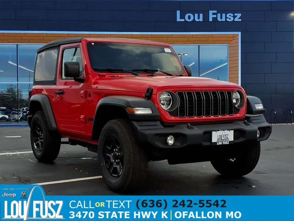 New 2026 Firecracker Red Clear-Coat Exterior Paint Jeep Sport image 1