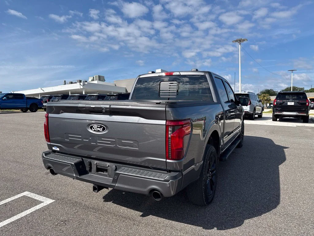 Used 2025 Carbonized Gray Metallic Ford XLT image 2