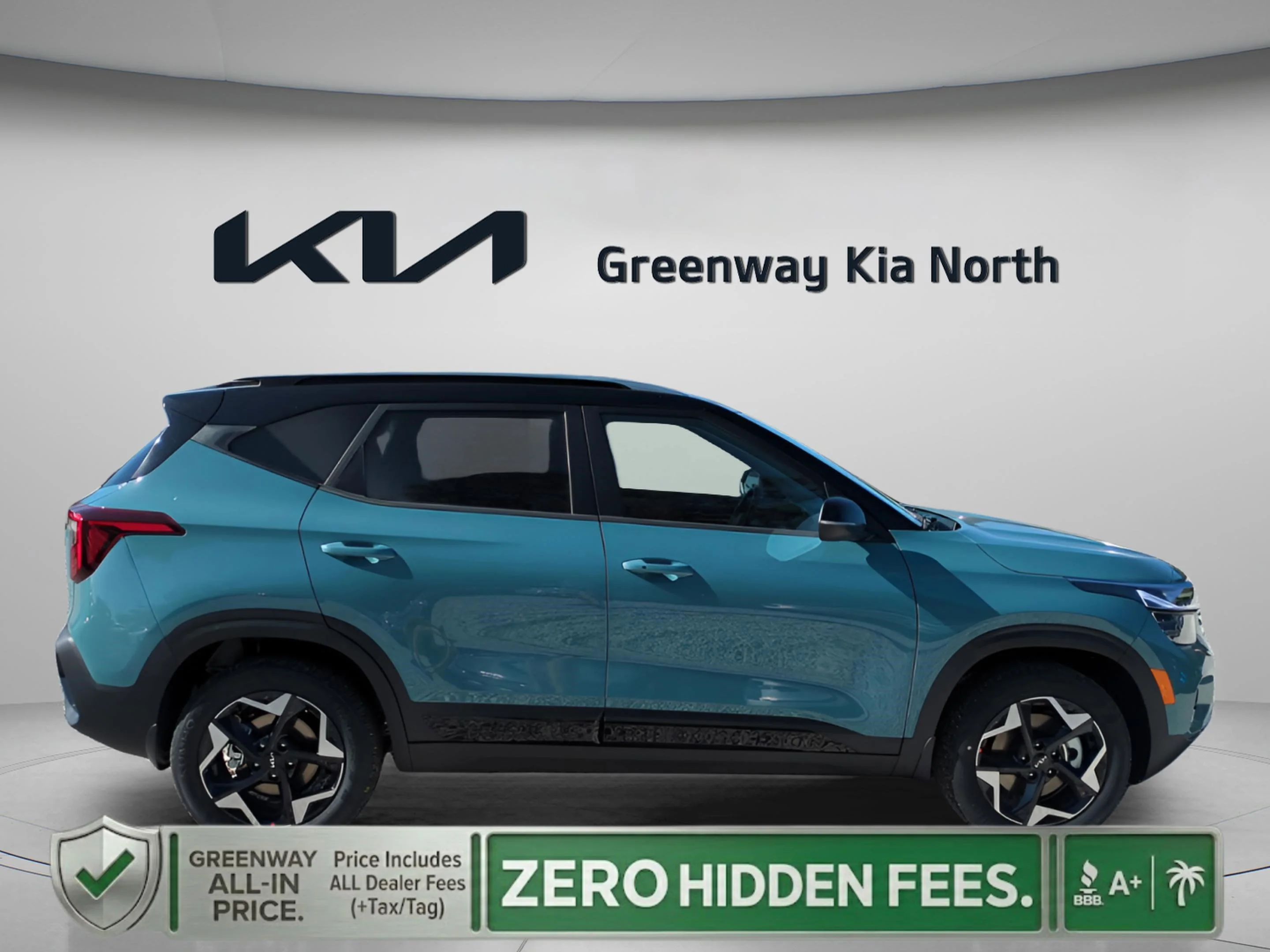New 2026 Pluton Blue/Black Roof Kia S image 9