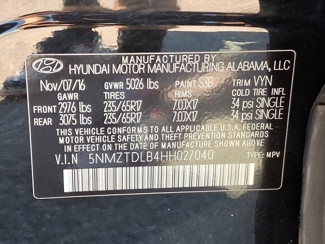 Used 2017 Black Hyundai 2.4 Base image 27