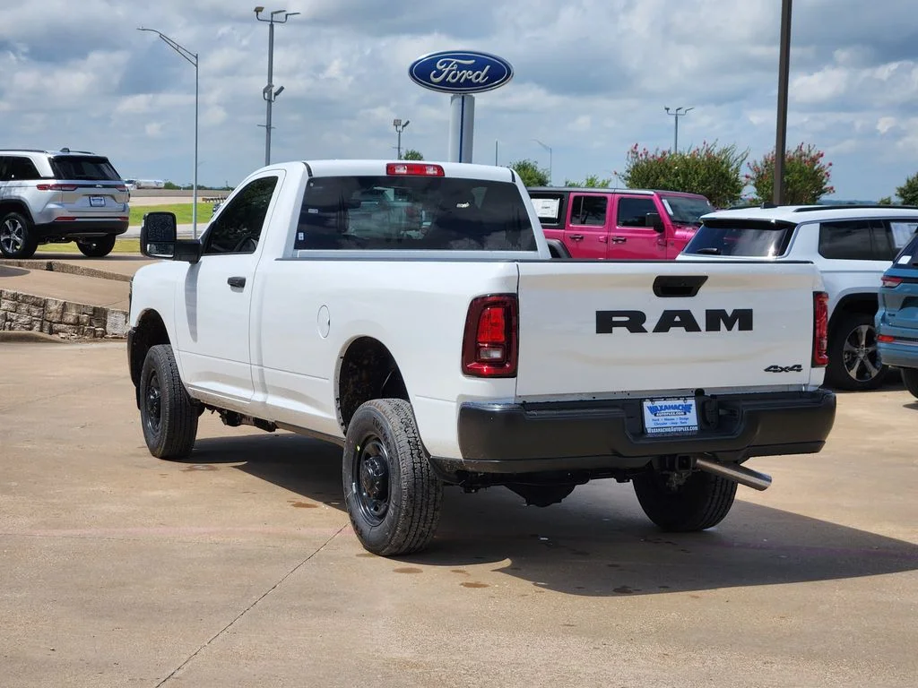 New 2026 Bright White Clear-Coat Exterior Paint RAM Tradesman image 3