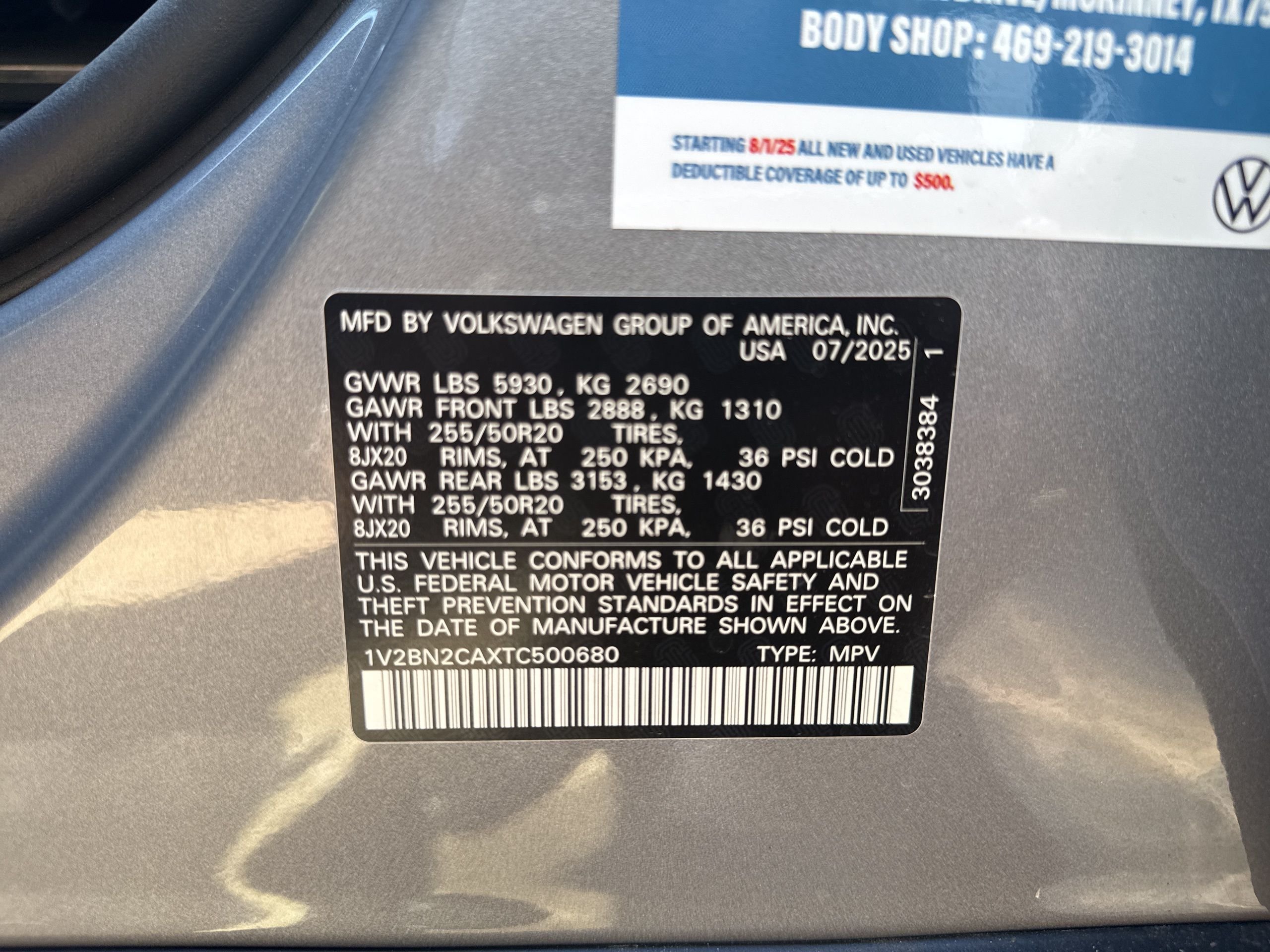 2026 Volkswagen Atlas SEL - Photo 26