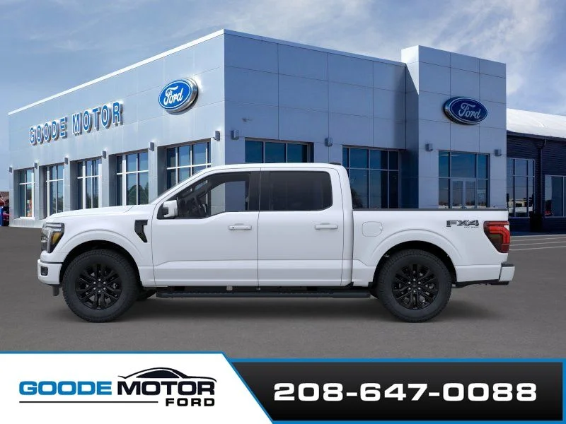 New 2026 Star White Metallic Tri-Coat Ford Lariat® image 3
