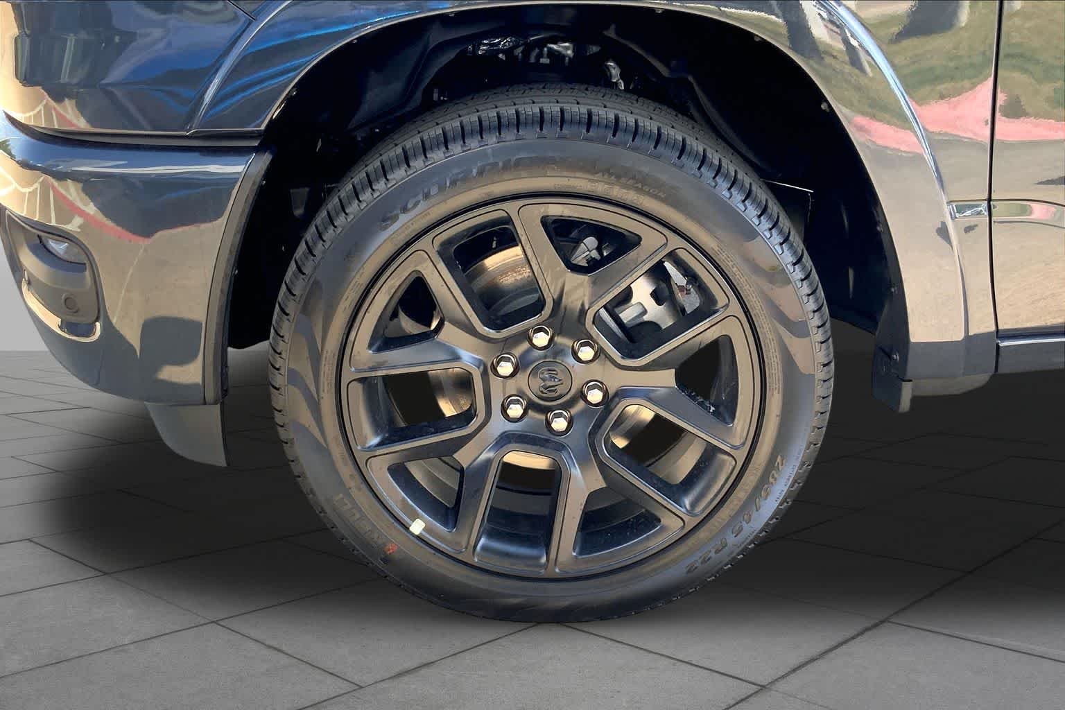 New 2026 Forged Blue Metallic Exterior Paint RAM Laramie image 11