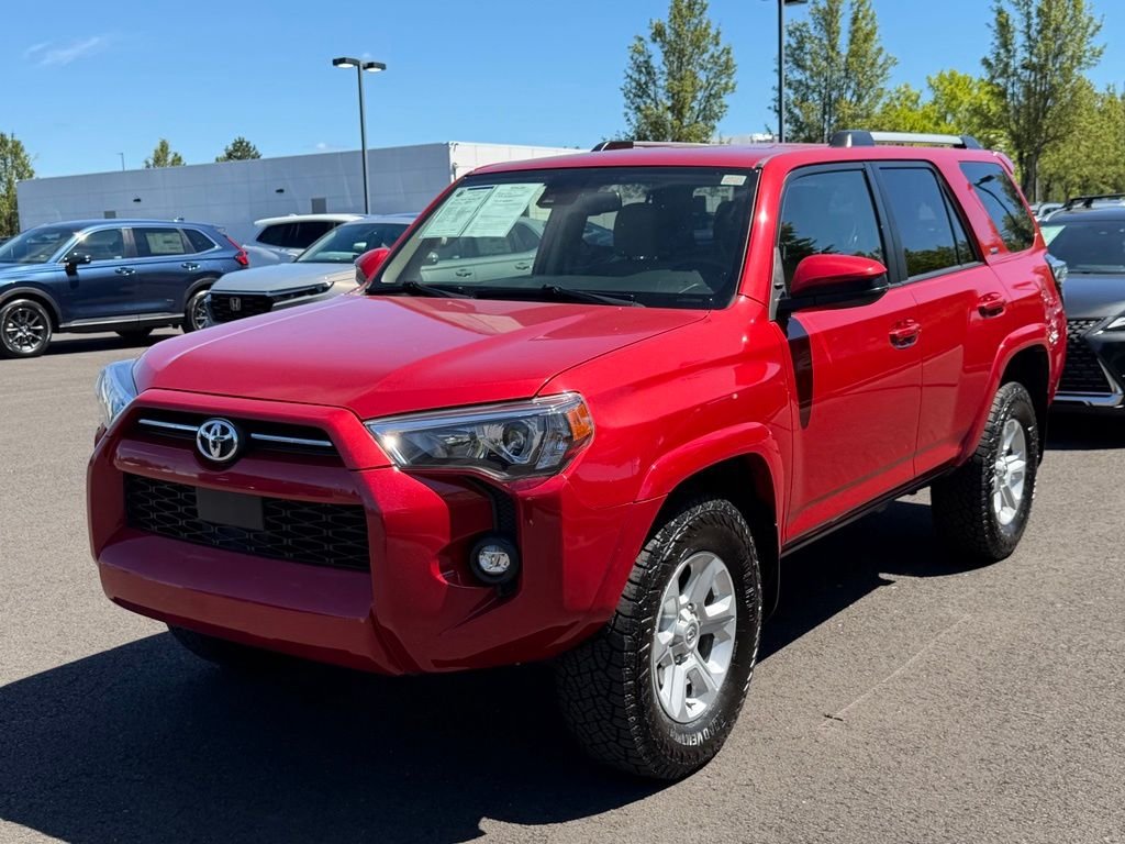 Used 2022 Barcelona Red Metallic Toyota SR5 image 4