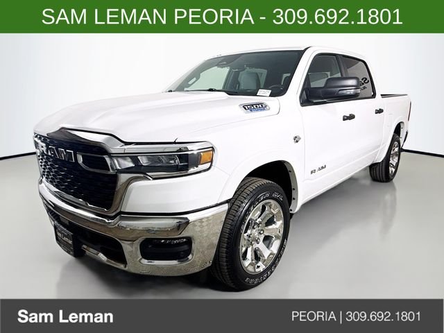 New 2026 Bright White Clear-Coat Exterior Paint RAM Big Horn/Lone Star image 3