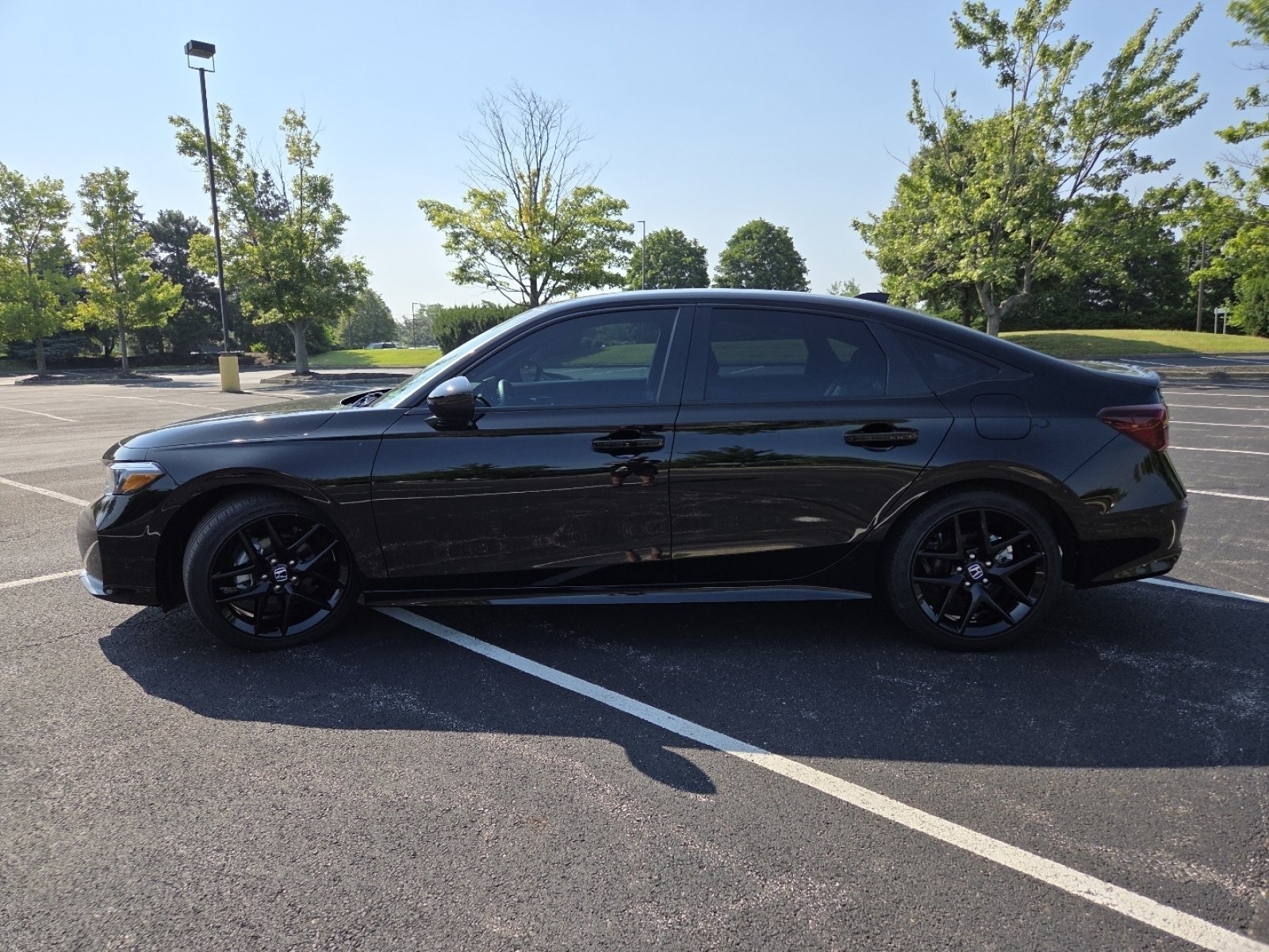 Certified Used 2025 Crystal Black Pearl Honda Sport image 18