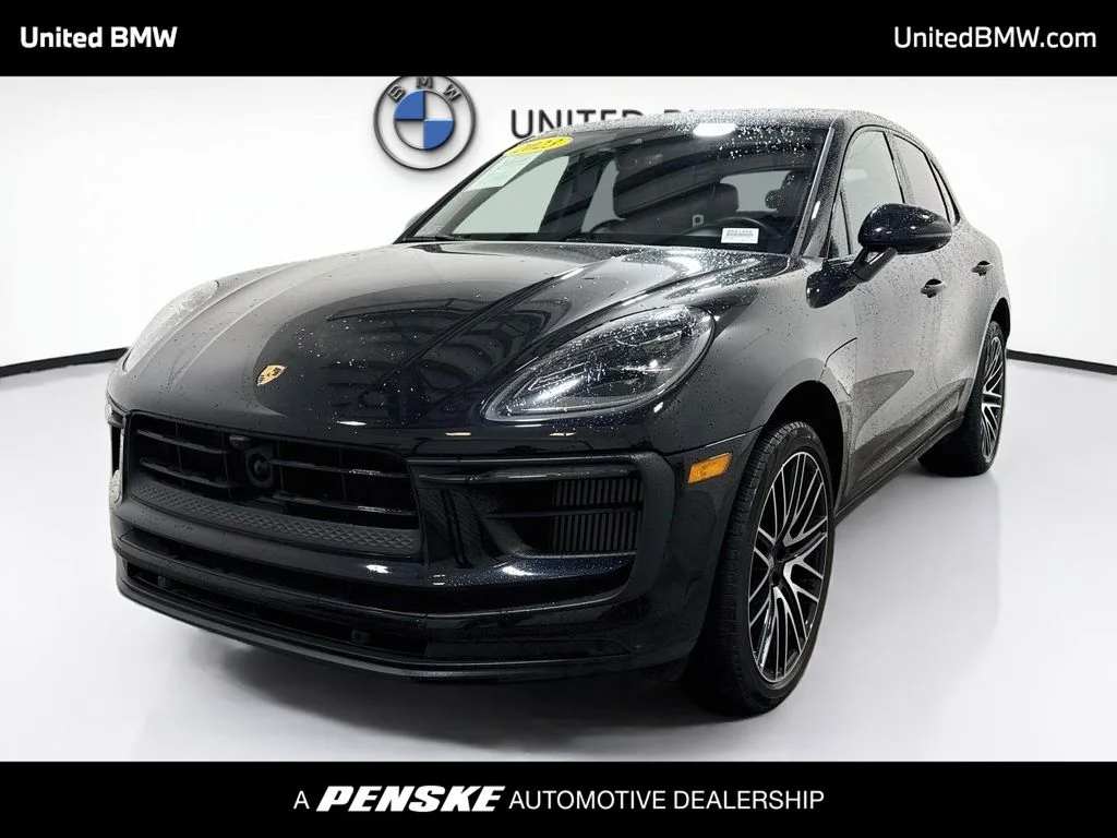 Used 2023 Jet Black Metallic Porsche S image 1