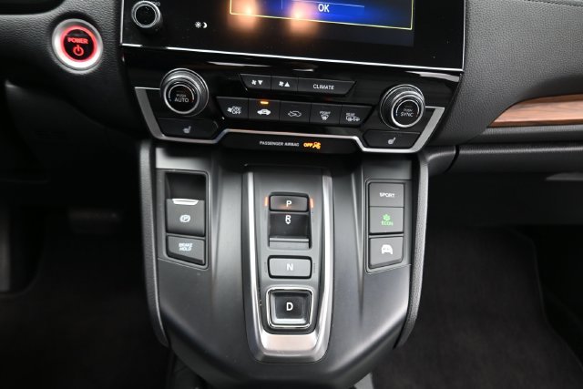 Certified Used 2021 Obsidian Blue Pearl Honda HYBRID EX image 11