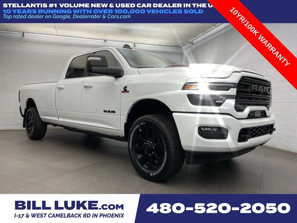 New 2026 White Ram Laramie SRW image 1