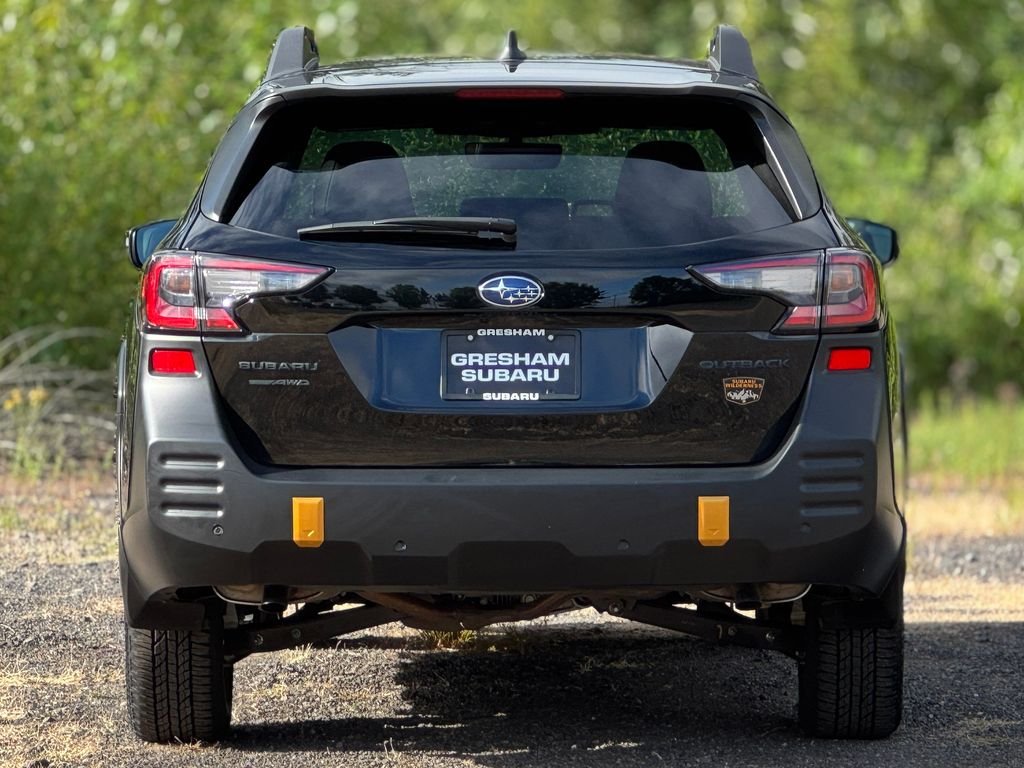 Used 2025 Crystal Black Silica Subaru Wilderness image 6