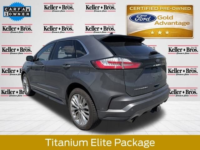 Certified Used 2021 Carbonized Gray Metallic Ford Titanium image 6