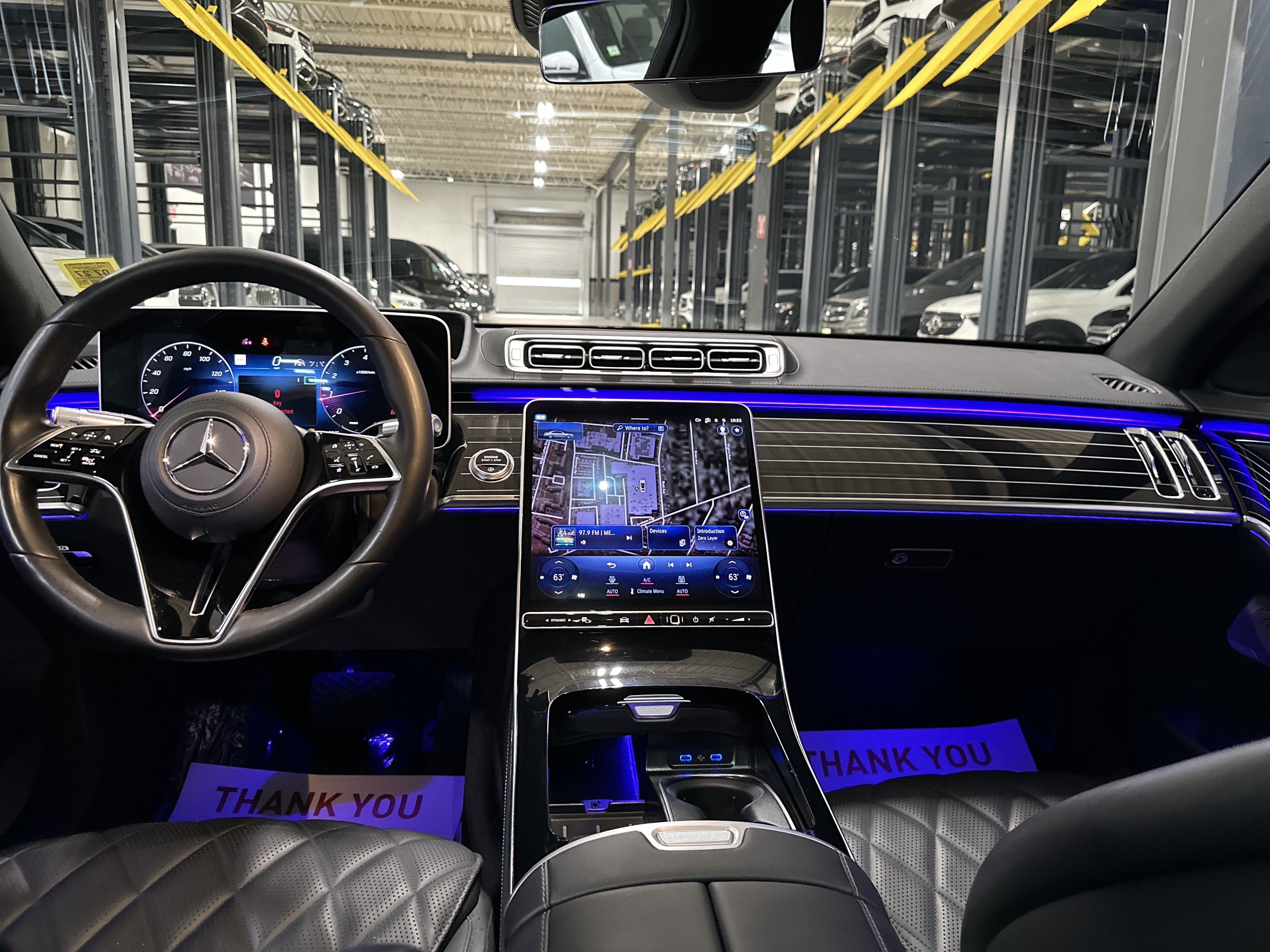 Certified Used 2023 MANUFAKTUR Diamond White Mercedes-Benz S 580 image 23