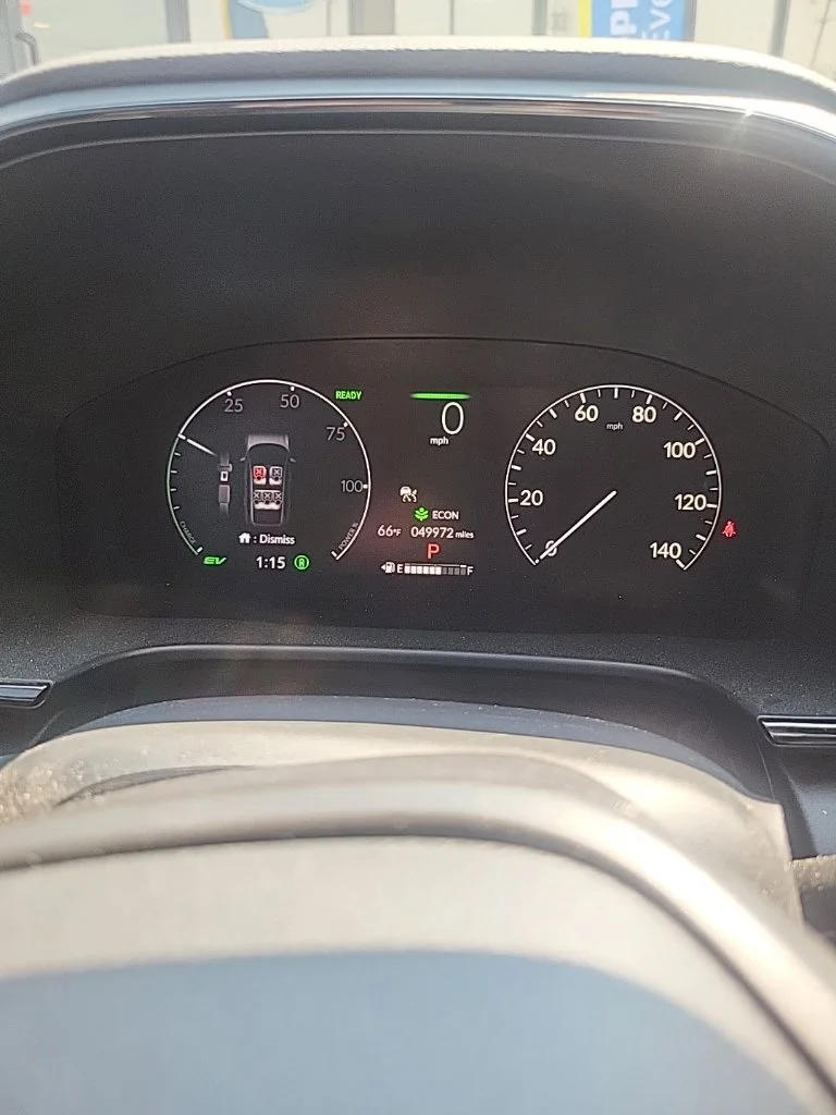 Used 2024 Platinum White Pearl Honda HYBRID AWD SPORT-L image 10