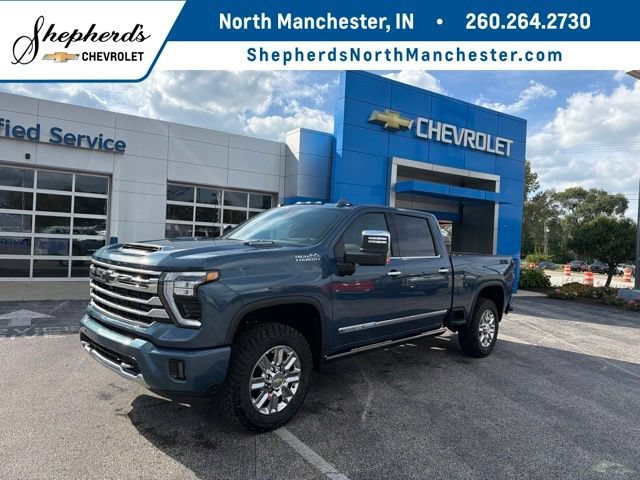 Lakeshore Blue Metallic 2026 Chevrolet Silverado 2500HD Pickup Truck Four-Wheel Drive