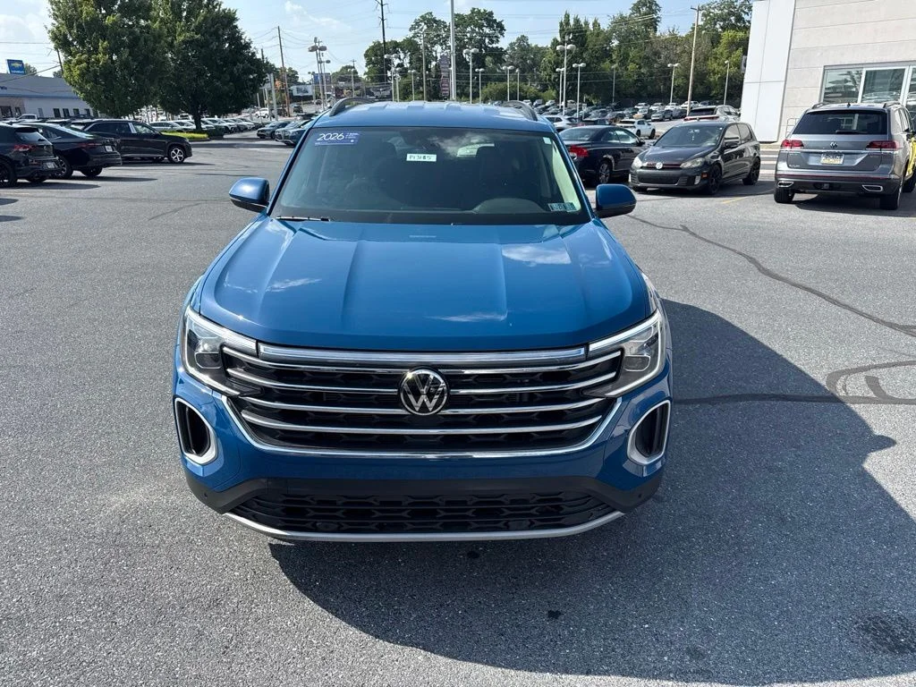 Certified Used 2026 Mountain Lake Blue Metallic Volkswagen 2.0T SE w/Technology image 9