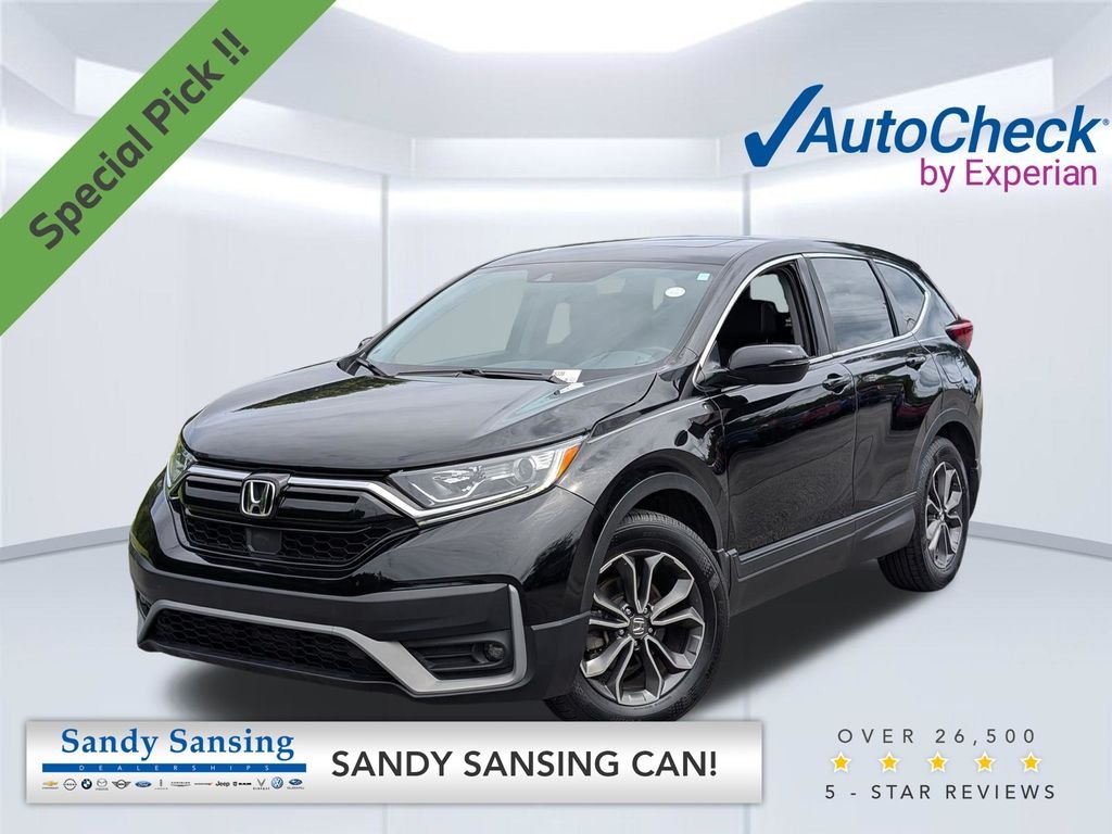 Used 2021 Black Honda EX-L image 1