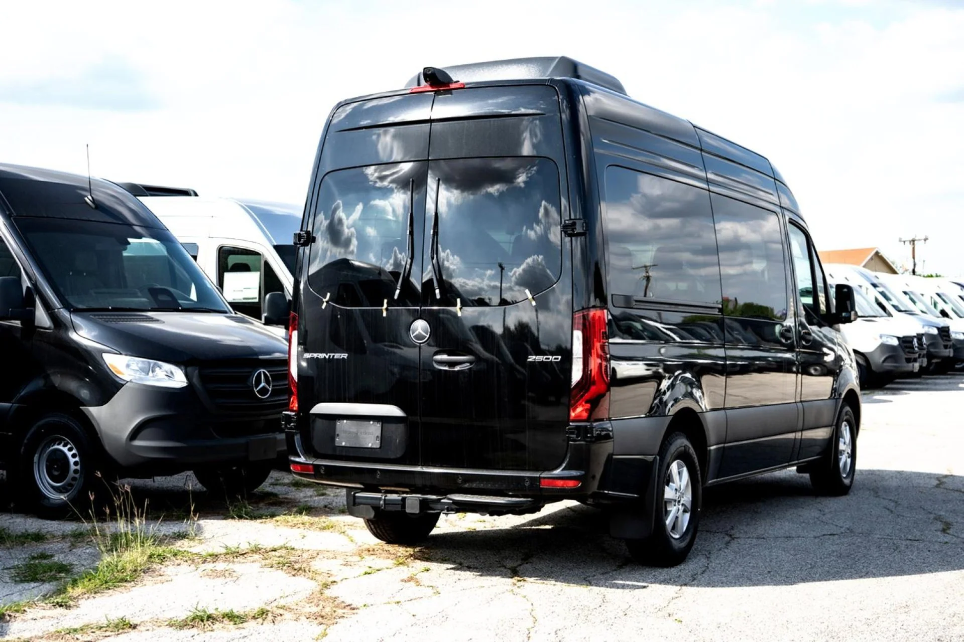 New 2025 Obsidian Black Metallic Mercedes-Benz Passenger 144 WB image 6