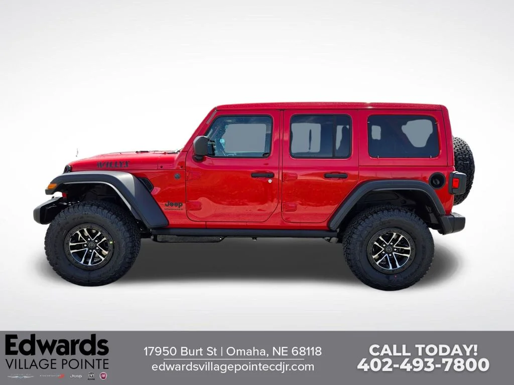 New 2026 Red Jeep Willys image 6