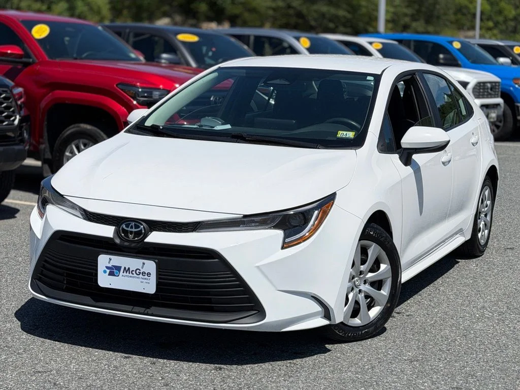 Certified Used 2026 White Toyota LE image 1