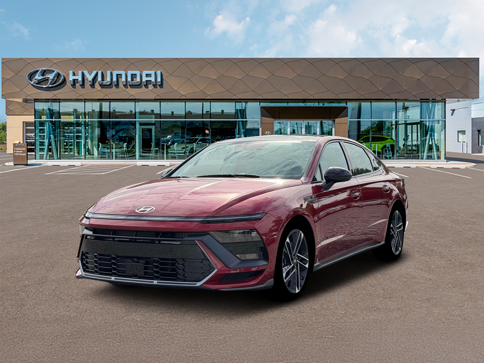 New 2026 Red Hyundai N Line image 1