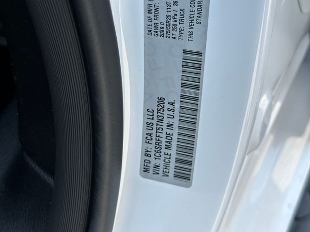New 2026 Bright White Clear-Coat Exterior Paint RAM Big Horn/Lone Star image 27