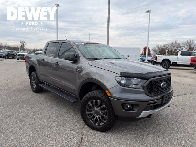 Used 2021 Gray Metallic Ford XLT image 1