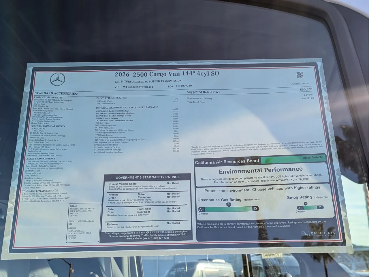 New 2026  Mercedes-Benz Cargo 144 WB image 12
