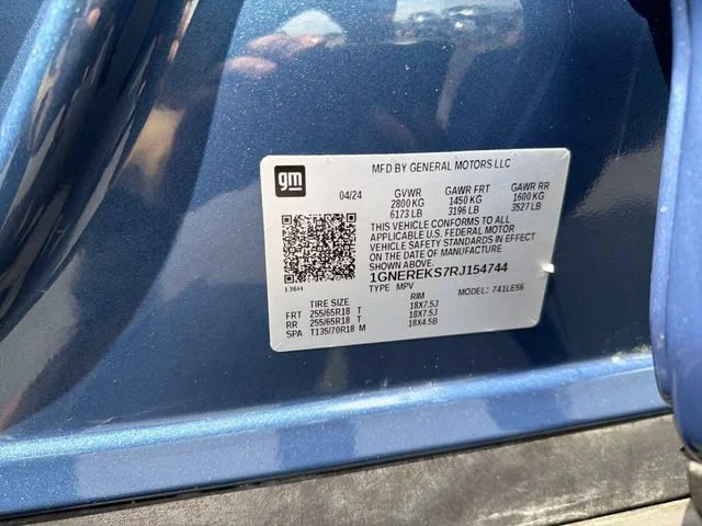 Used 2024 Lakeshore Blue Metallic Chevrolet LS image 34