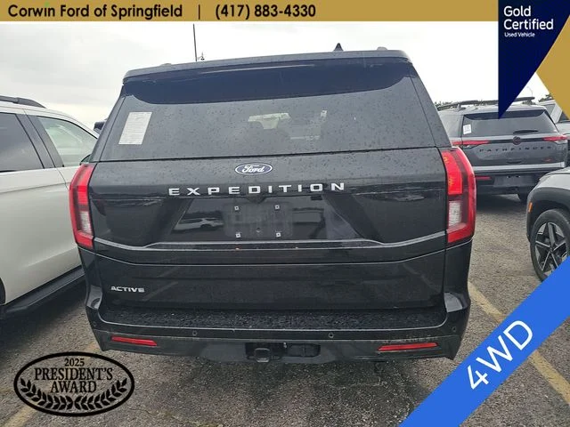 Certified Used 2025 Agate Black Metallic Ford Active image 2
