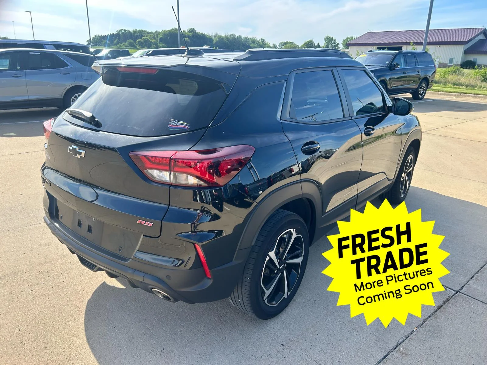 Used 2021 Mosaic Black Metallic Chevrolet RS image 3