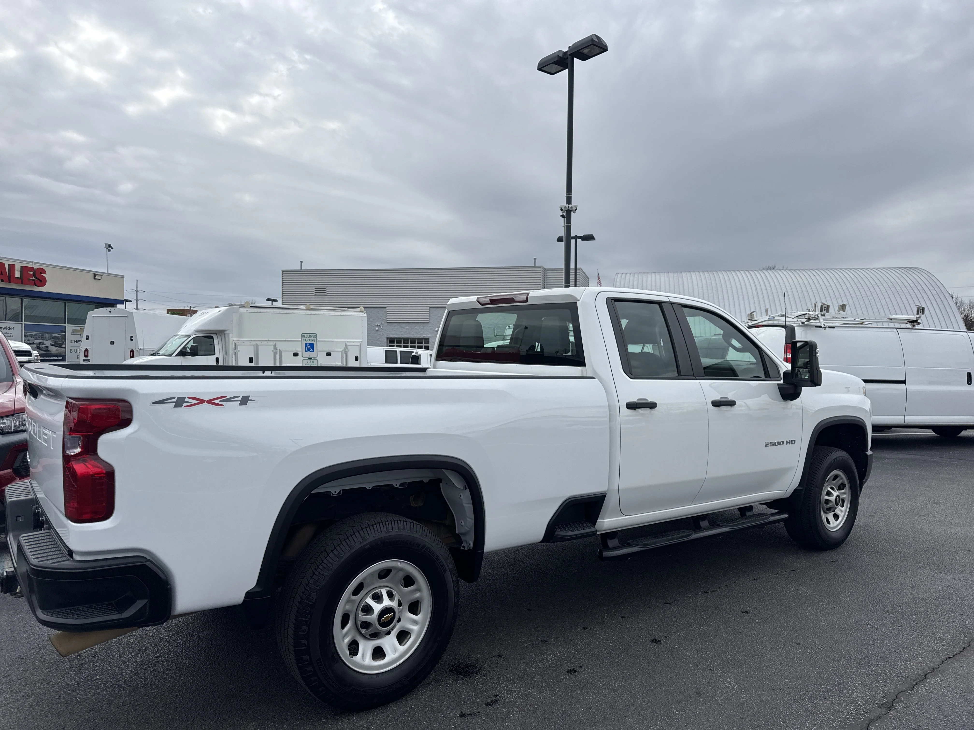 Used 2023 Summit White Chevrolet Work Truck image 3