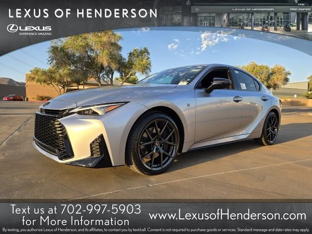 2026 Lexus IS 350 F SPORT