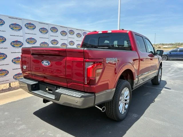 New 2026 Ruby Red Metallic Tinted Clearcoat Ford King Ranch image 4