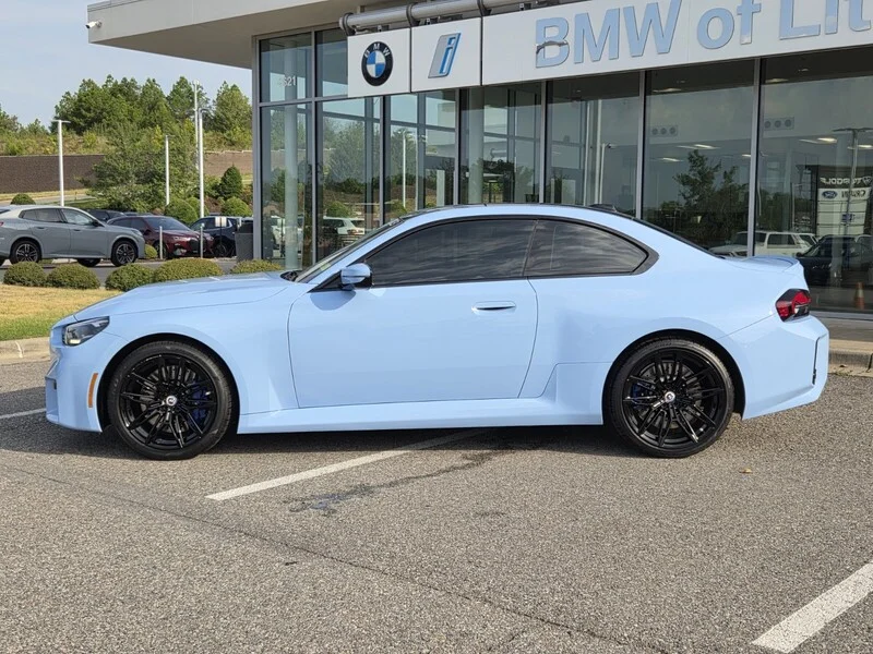 Used 2023 Blue BMW Coupe image 2
