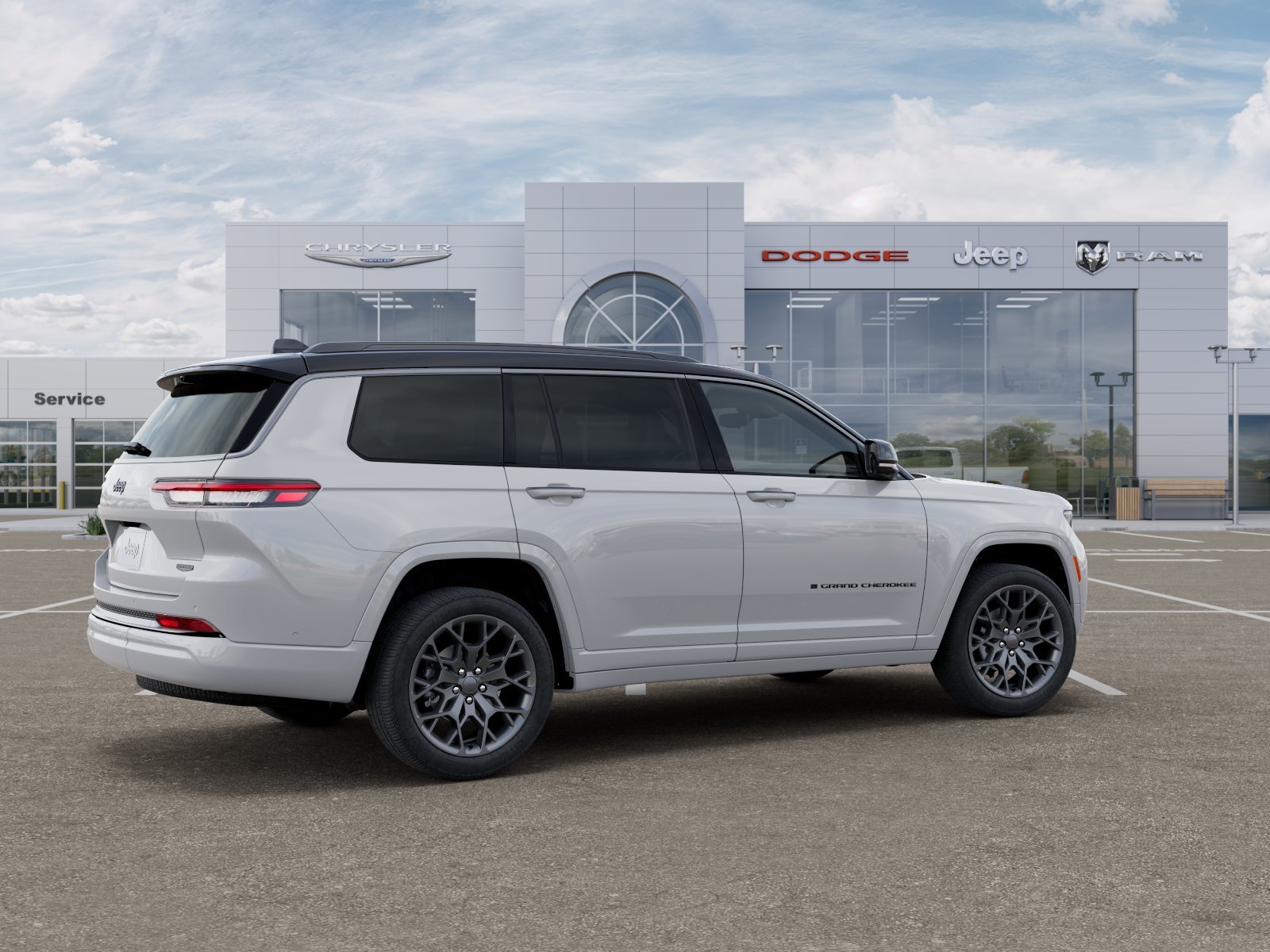 New 2026 Bright White Clear-Coat Exterior Paint Jeep Summit image 30