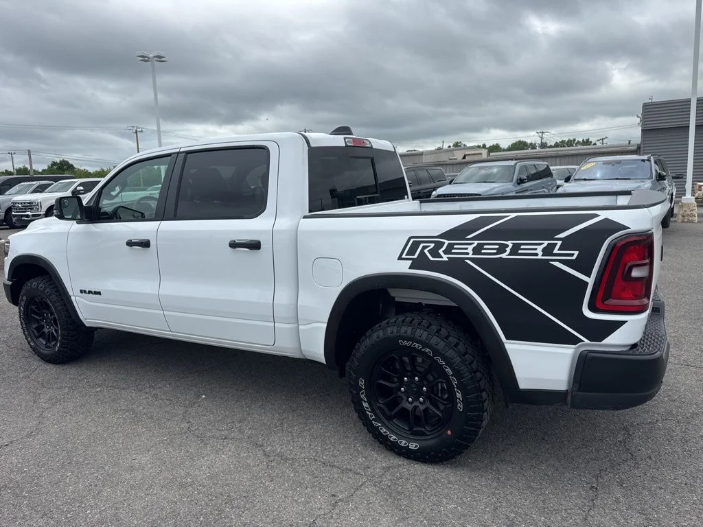 Used 2026 Bright White Clearcoat Ram Rebel image 5