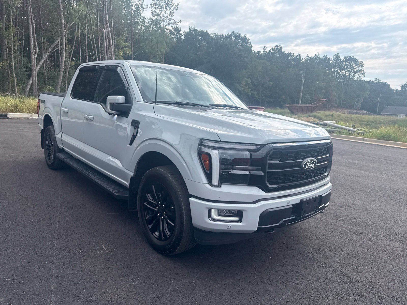 Certified Used 2024 White Ford Lariat image 1